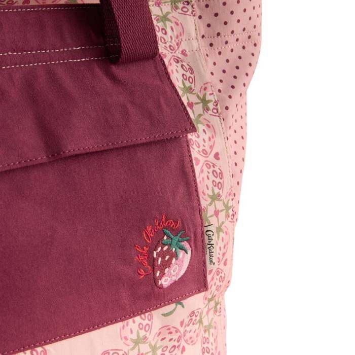Female Large Market Tote Strawberry Garden Pink 1