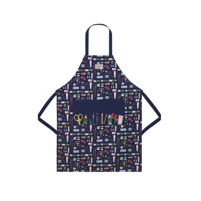 Easy Adjust Apron Artist Curator Navy