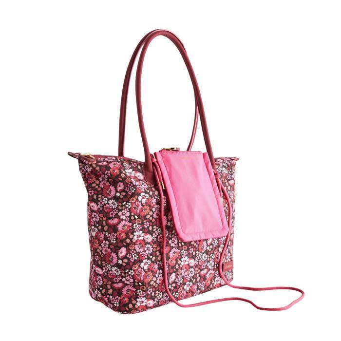 Medium Tote Archive Ditsy Berry Red