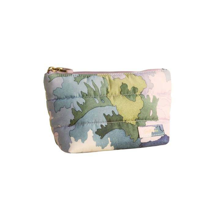 Female Paded Pouch Camo Green