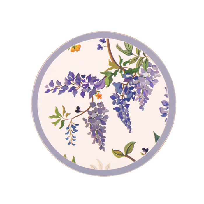 Multi WISTERIA ROUND COASTER  Wisteria
