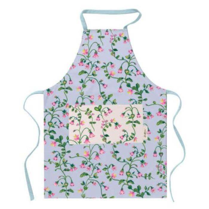 APRON Twin Flowers LILAC