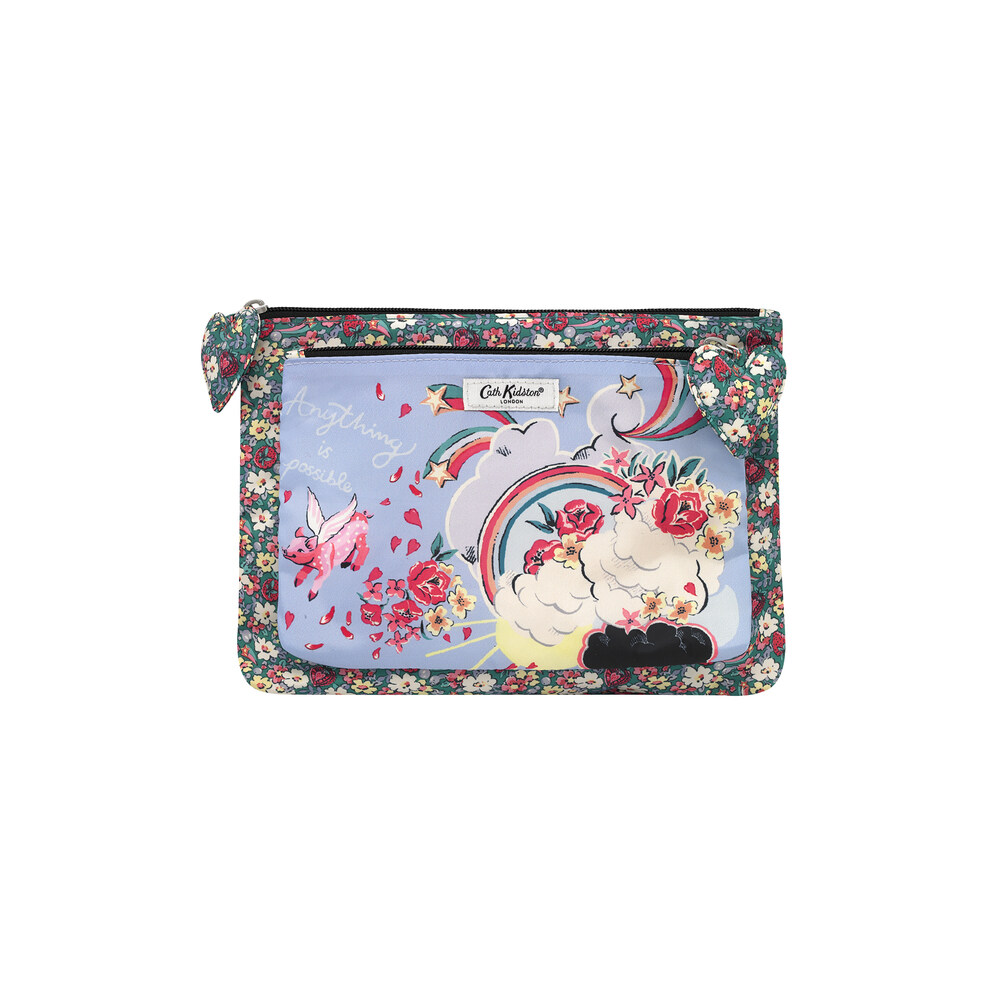 Cath kidston double online zip bag