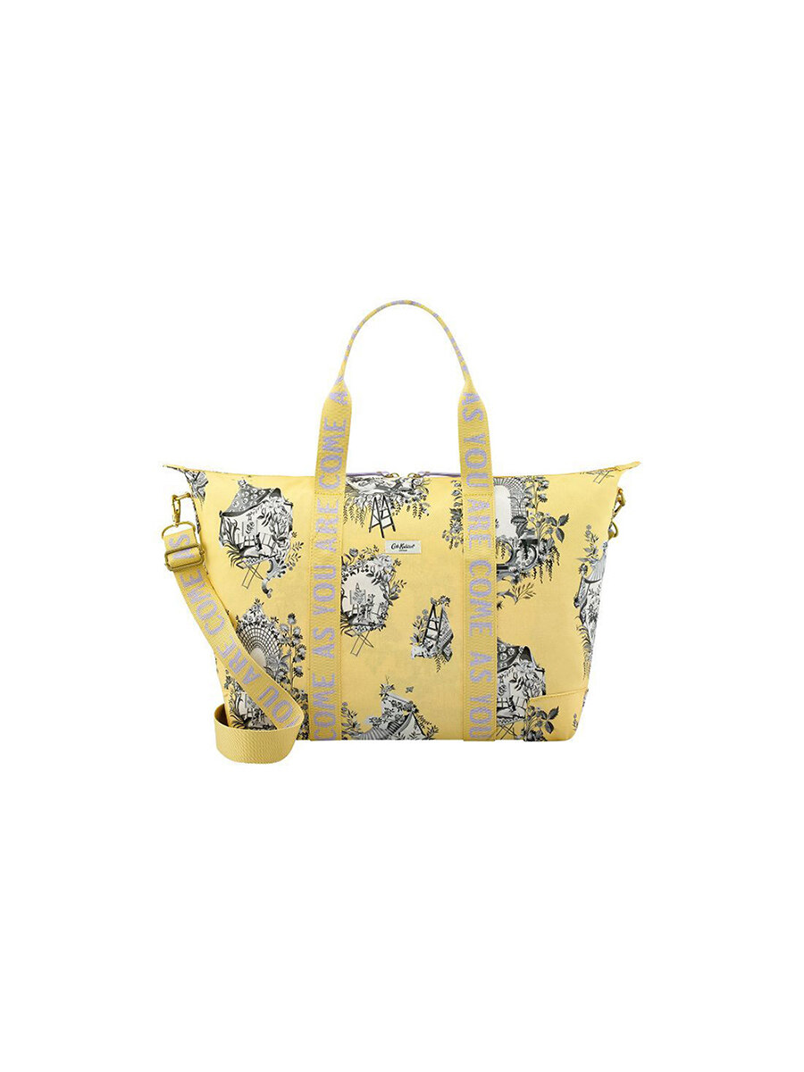 Yellow overnight sale bag