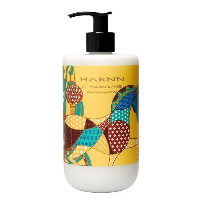 HARNN SILKEN FORTUNE HAND CARE SET - ORIENTAL ROSE & AMBER 1