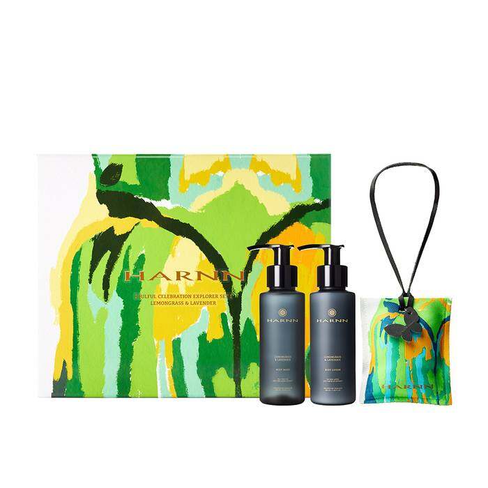 HARNN SOULFUL CELEBRATION EXPLORER SET LEMONGRASS & LAVENDER