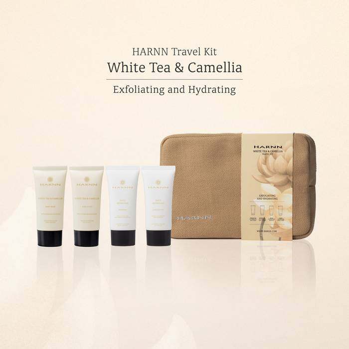 HARNN WHITE TEA & CAMELLIA TRAVEL KIT SET