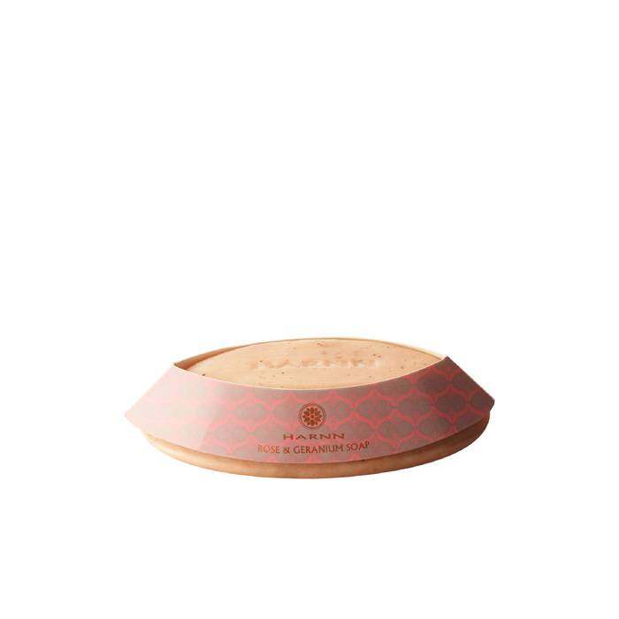 HARNN NATURAL SOAP ROSE & GERANIUM 100 G