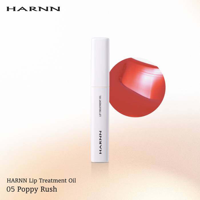 HARNN LIP TREATMENT OIL- 05 POPPY RUSH 2G