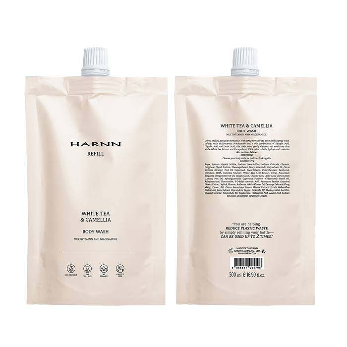 HARNN WHITE TEA & CAMILLIA BODY WASH-REFILL 500 ML
