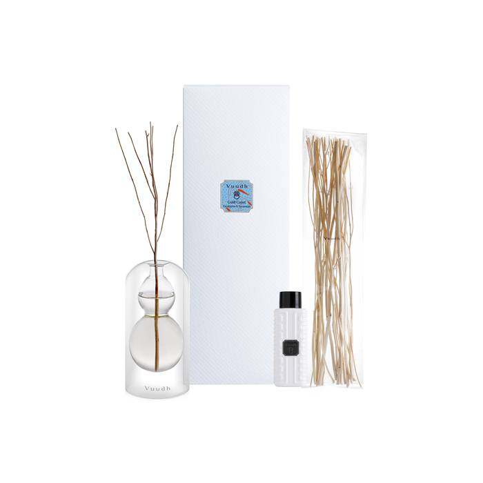 VUUDH IMMORTALITY DIFFUSER SET GOLD COAST (EUCALYPTUS & SPEARMINT) 120 ML