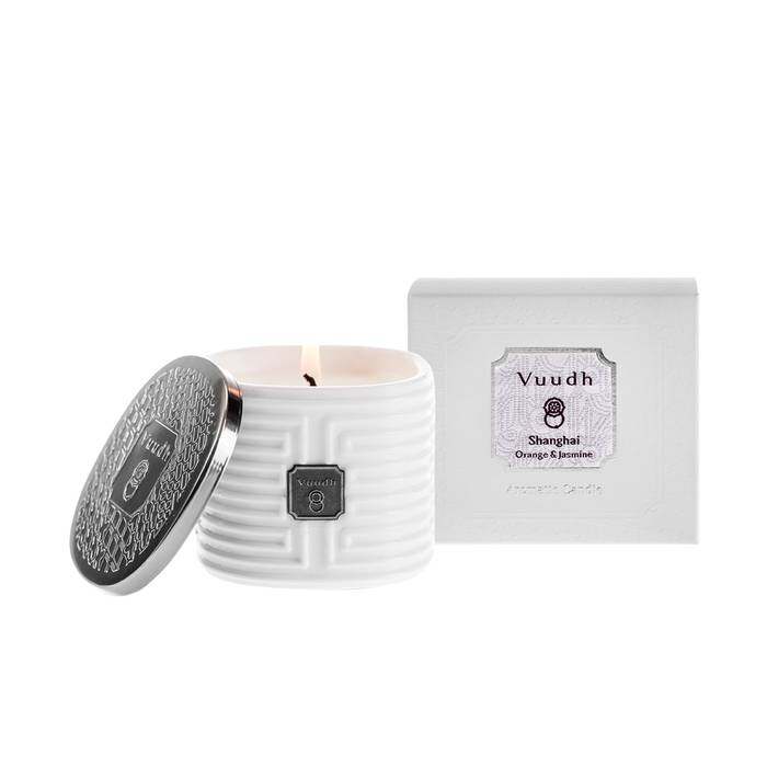 VUUDH AROMATIC CANDLE SHANGHAI (NEROLI & JASMINE) 190 G