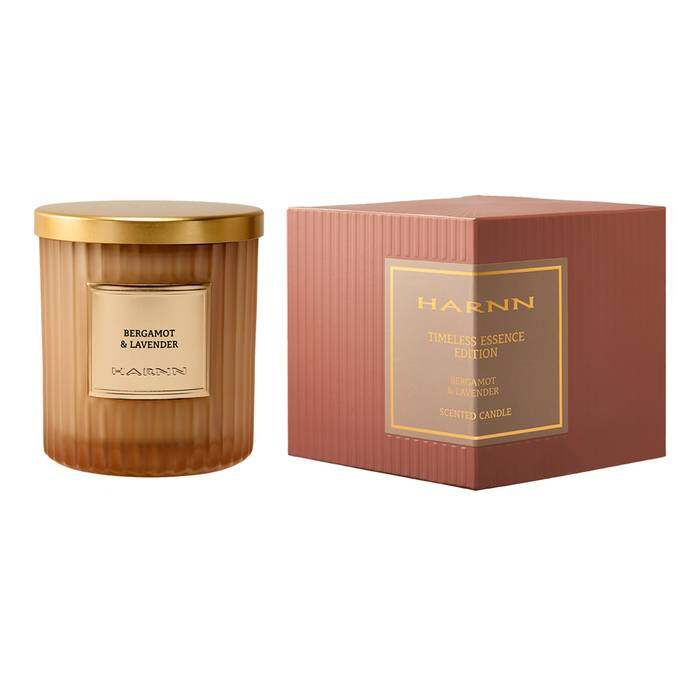 HARNN BERGAMOT & LAVENDER SCENTED CANDLE 180 G