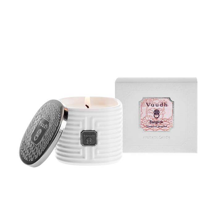 VUUDH BANGKOK ( SIAMESE JASMINE ) AROMATIC CANDLE 190 G