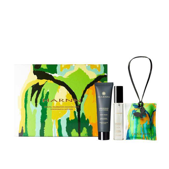 HARNN SOULFUL CELEBRATION DISCOVERY SET LEMONGRASS & LAVENDER