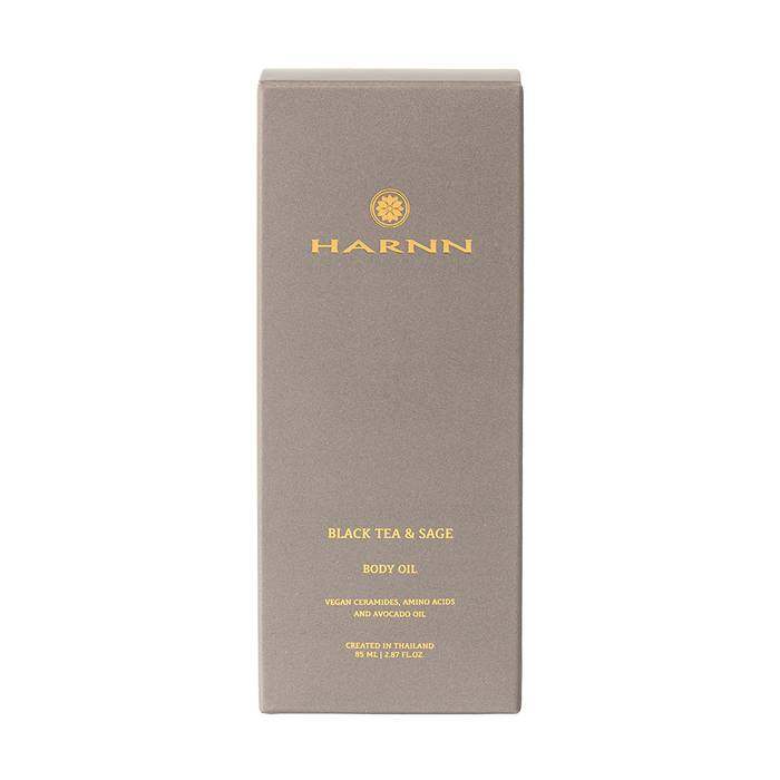 HARNN BLACK TEA & SAGE  BODY OIL 85 ML 1