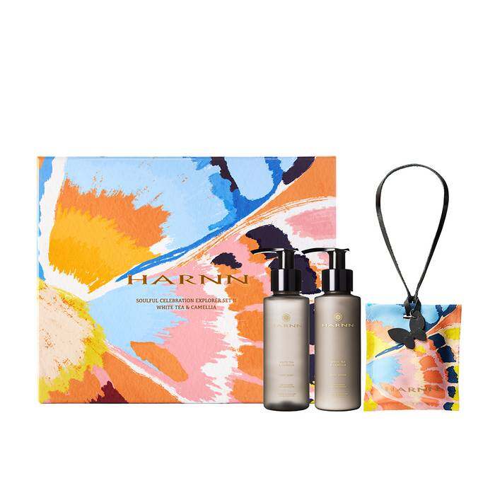 HARNN SOULFUL CELEBRATION EXPLORER SET WHITE TEA & CAMELLIA