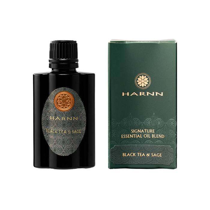 HARNN BLACK TEA & SAGE SIGNATURE ESSENTIAL OIL BLEND 35 ML