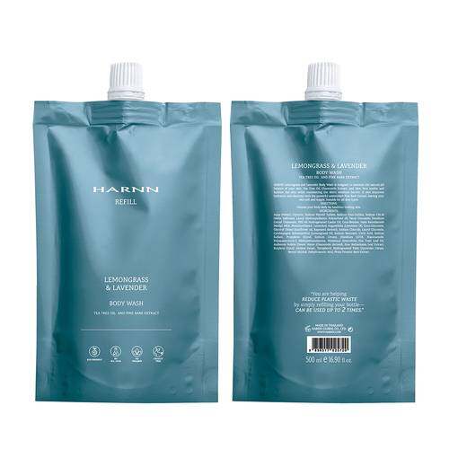 HARNN LEMONGRASS & LAVENDER BODY WASH-REFILL