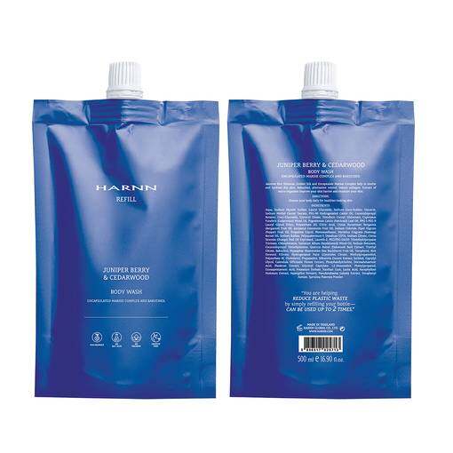 HARNN JUNIPER BERRY & CEDARWOOD BODY WASH-REFILL