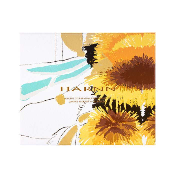 HARNN SOULFUL CELEBRATION EXPLORER SET ORANGE BLOSSOM & CALENDULA 1
